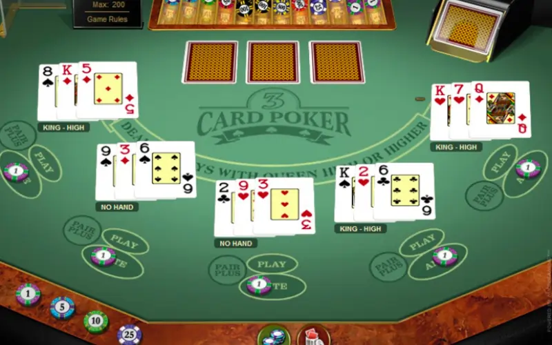 3 card poker